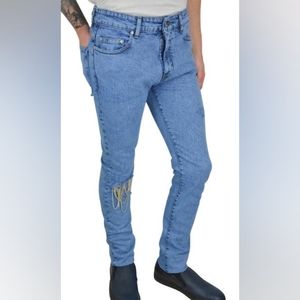 NWT $890 Alchemist men's jeans with chains